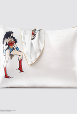 Wonder Woman X Kitsch Satin Pillowcase- Believe in Wonder