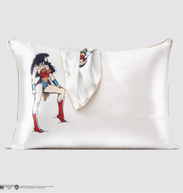 Wonder Woman X Kitsch Satin Pillowcase- Believe in Wonder