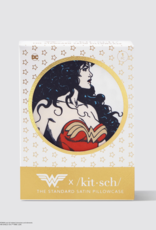 Wonder Woman X Kitsch Satin Pillowcase- Believe in Wonder