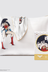 Wonder Woman X Kitsch Satin Pillowcase- Believe in Wonder