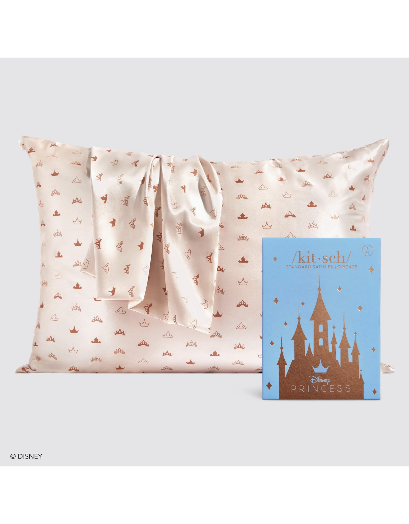 Disney Desert Crown Satin Pillowcase