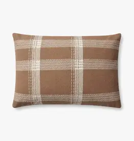 Jean Stoffer × Loloi 16X26 Pillow Cover, Rust/Multi
