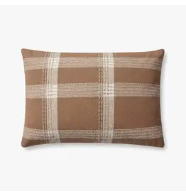Jean Stoffer × Loloi Pillow - Rust/Multi, 16X26
