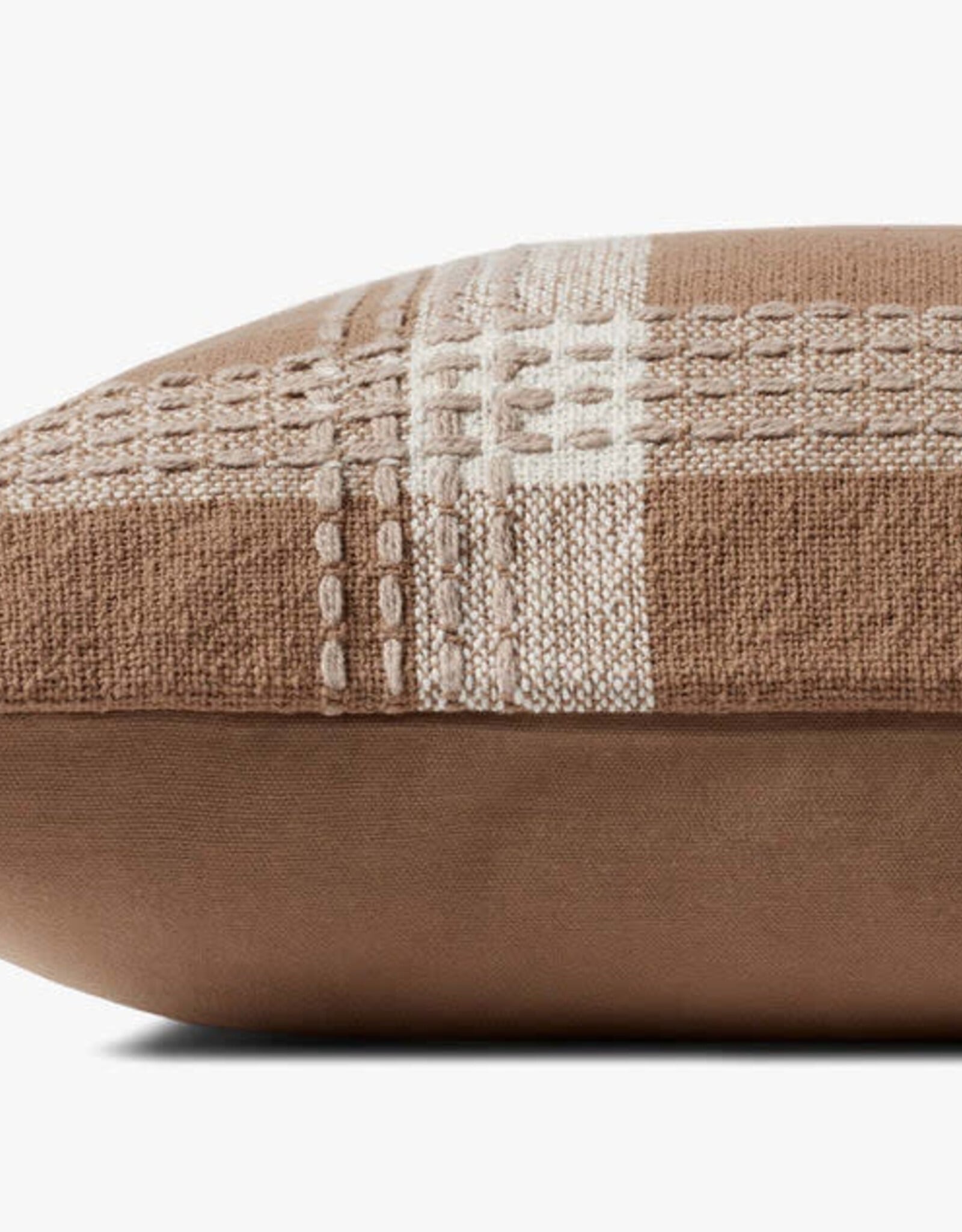 Jean Stoffer × Loloi Pillow - Rust/Multi, 16X26
