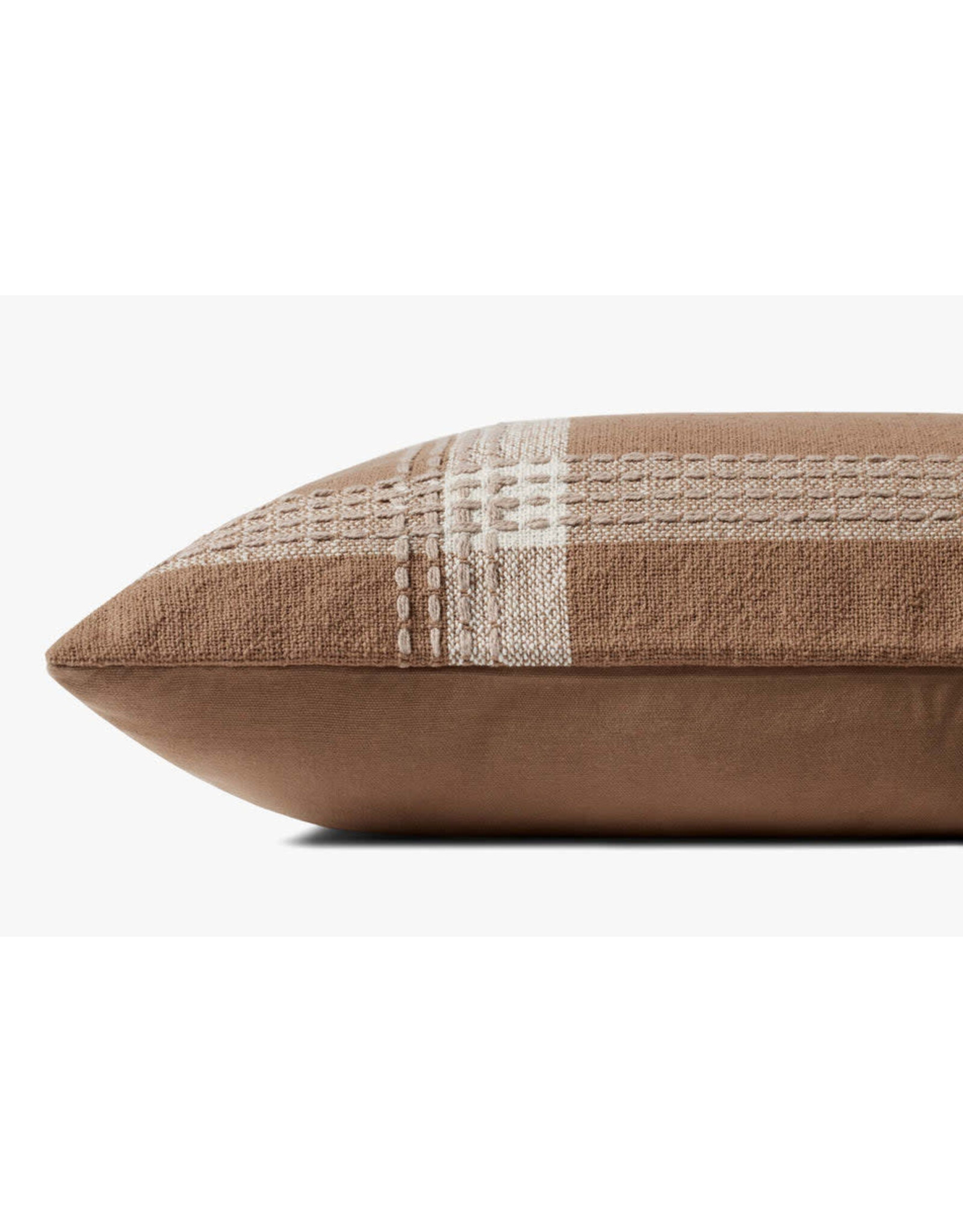 Jean Stoffer × Loloi Pillow - Rust/Multi, 16X26