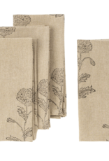 Rosa Block Print Napkins S/4