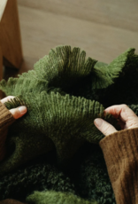Vallnord Boucle Throw, Olive