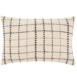 16x24 Handloom Check Pillow