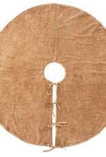 Vera Velvet Tree Skirt, Sienna
