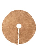Vera Velvet Tree Skirt, Sienna