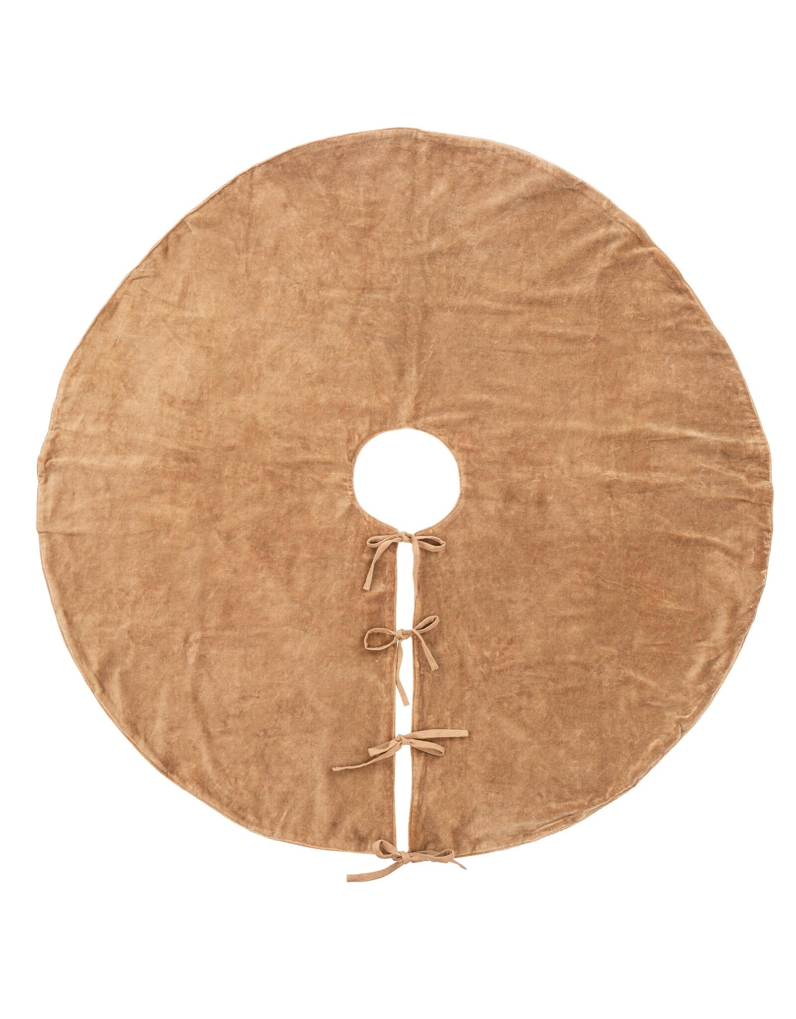 Vera Velvet Tree Skirt, Sienna