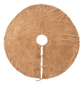 Vera Velvet Tree Skirt, Sienna