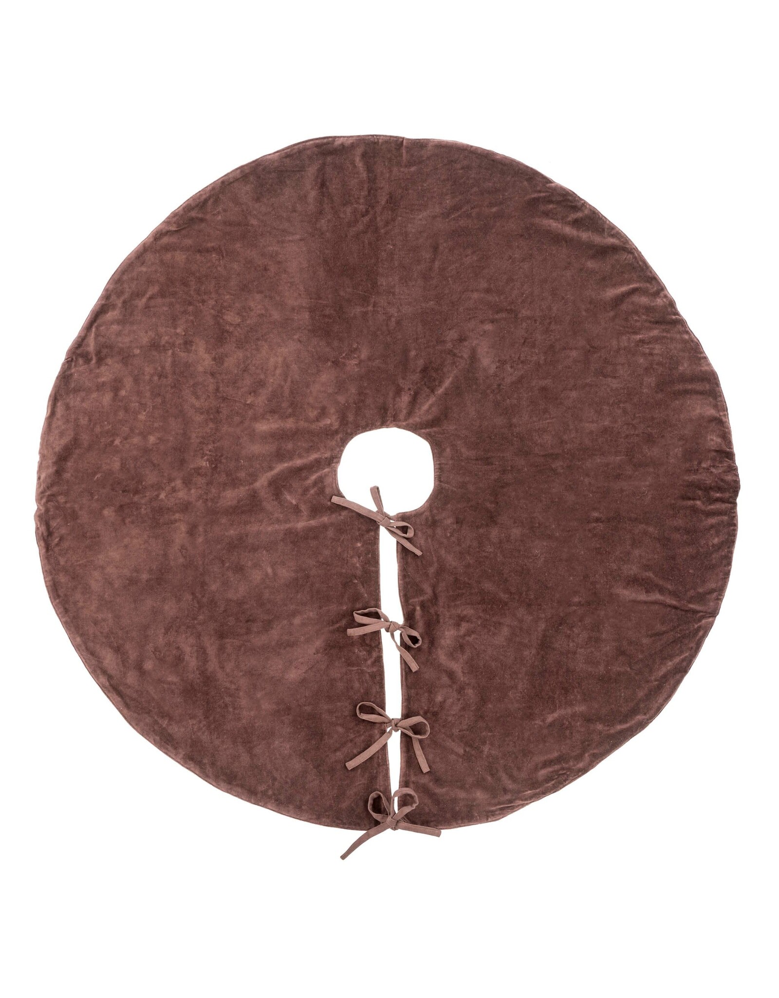 Vera Velvet Tree Skirt, Sangria