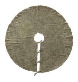 Vera Velvet Tree Skirt, Cypress