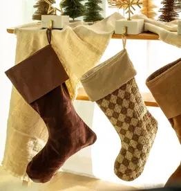 Check Weave Stocking
