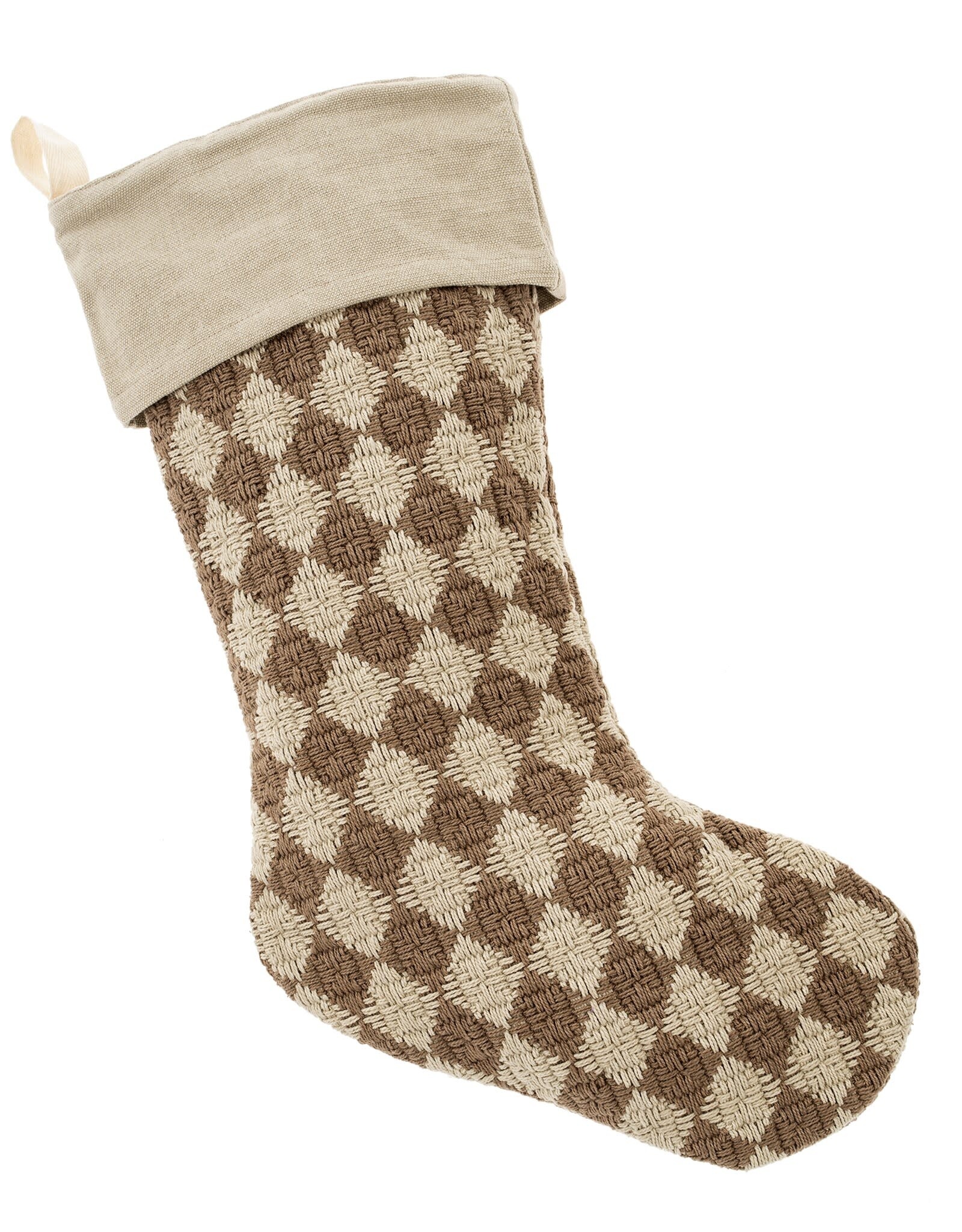Check Weave Stocking
