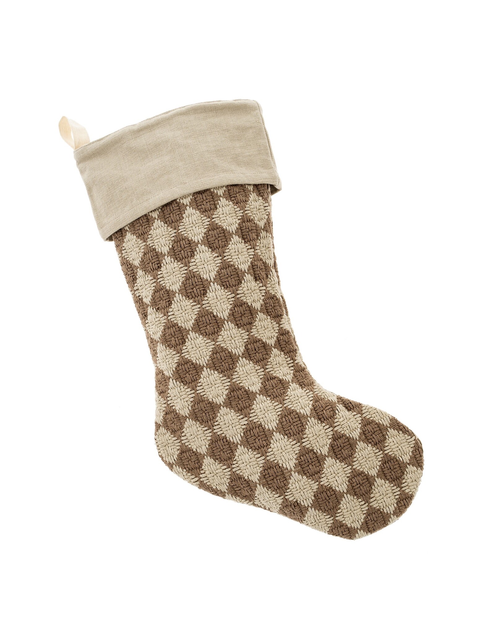 Check Weave Stocking
