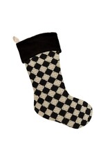Check Weave Stocking
