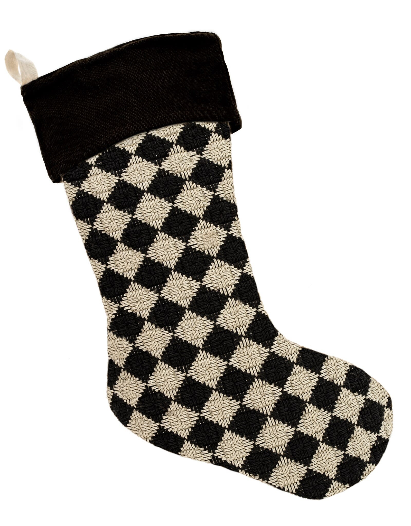 Check Weave Stocking