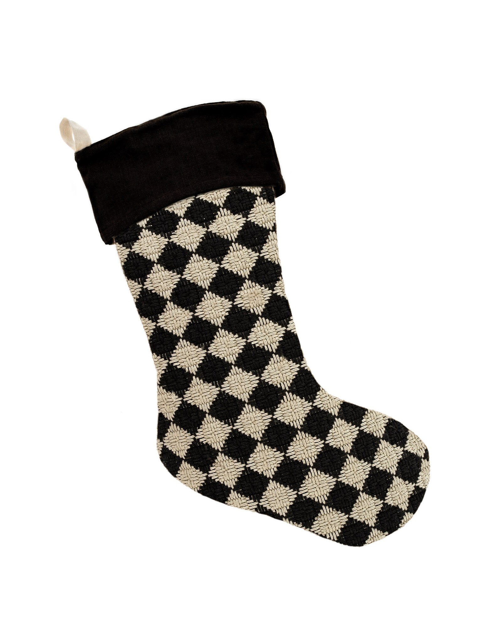 Check Weave Stocking