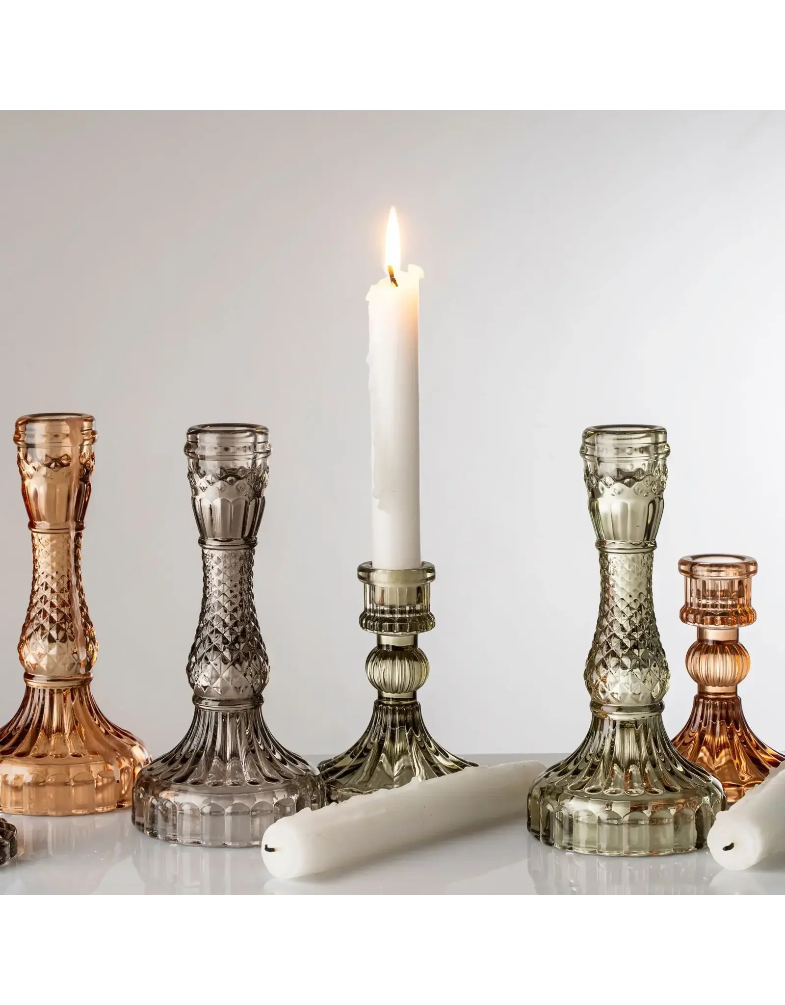 Palazzo Glass Candle Holder