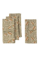 Varanasi Block Print Napkins S/4