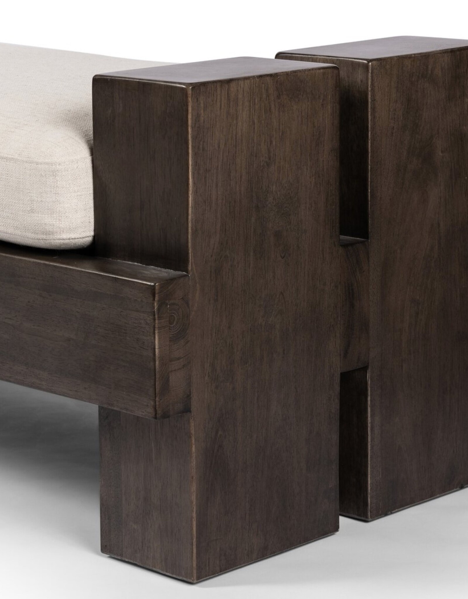 Heavy Wood Accent Bench