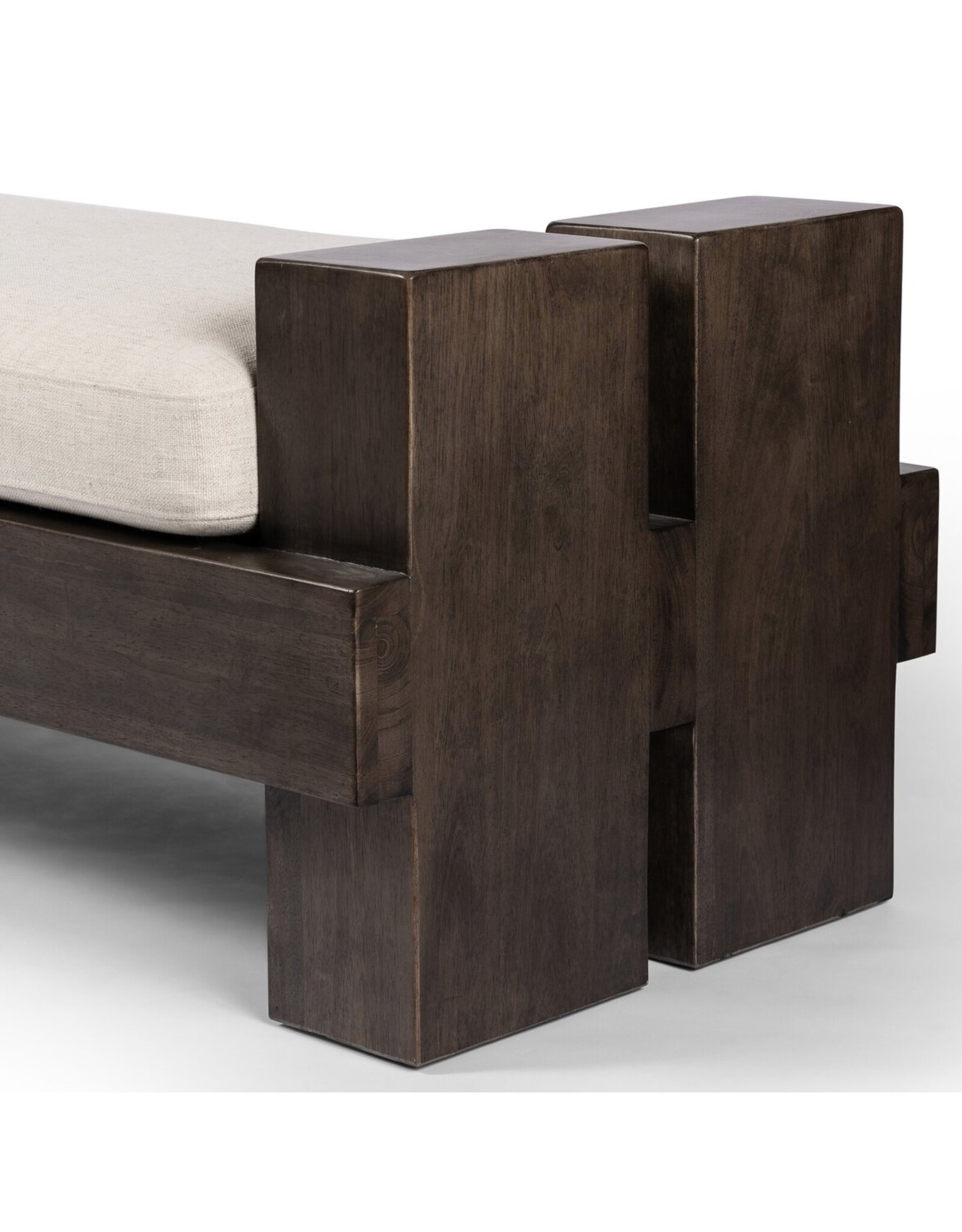 Heavy Wood Accent Bench
