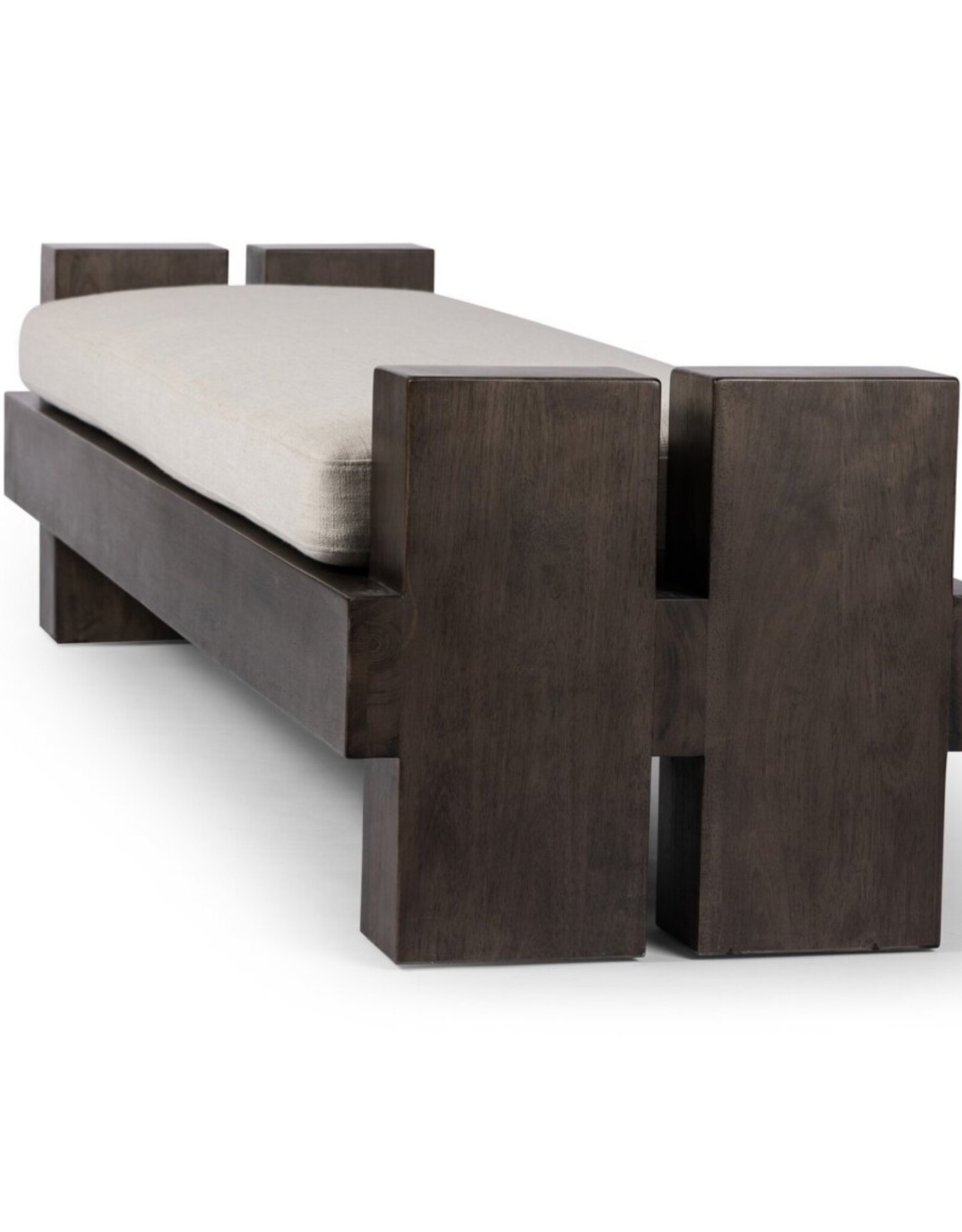 Heavy Wood Accent Bench