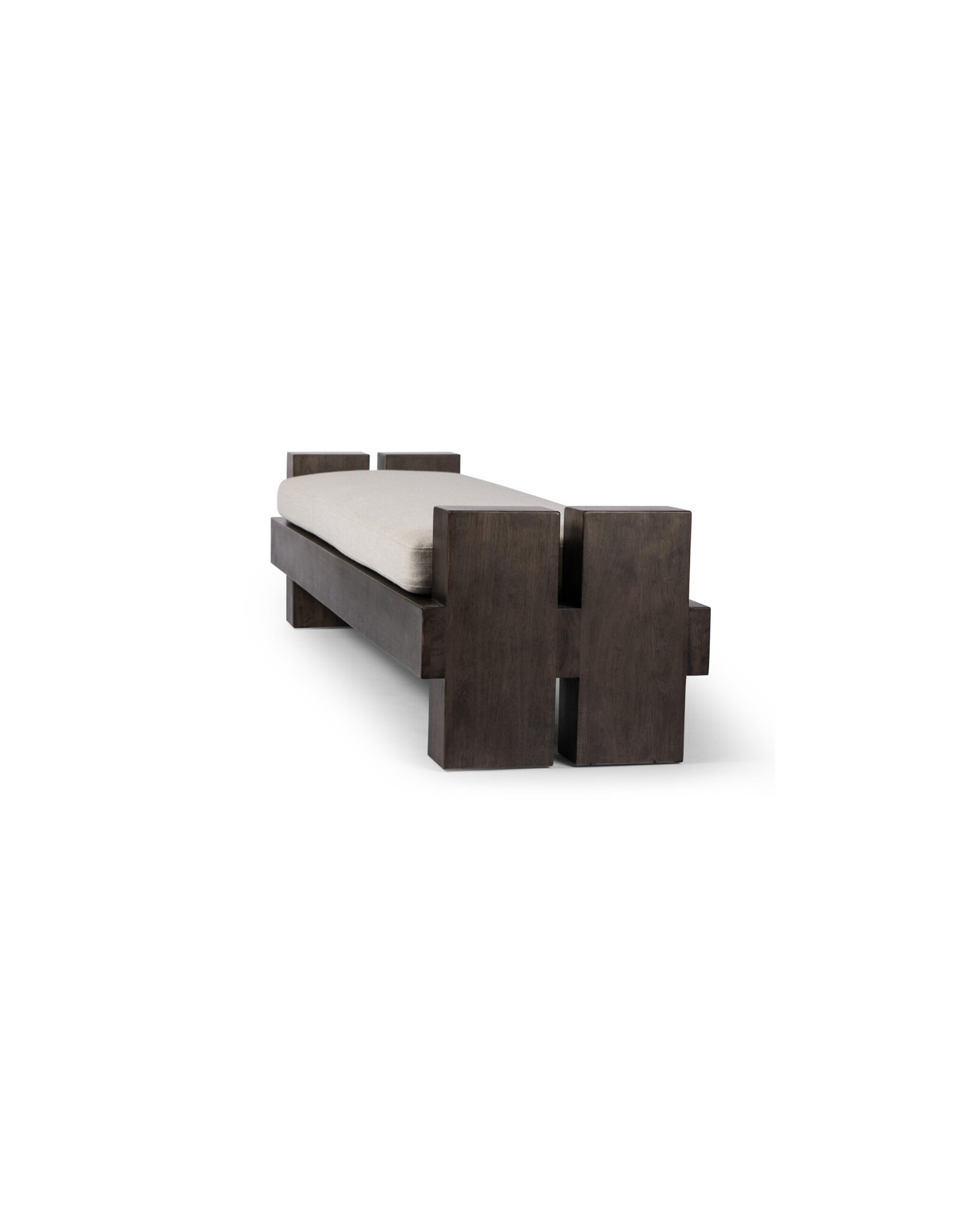 Heavy Wood Accent Bench