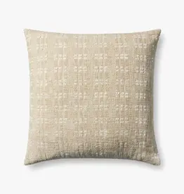 Magnolia Home By Joanna Gaines × Loloi 22"x22", Beige