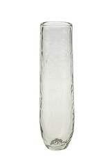 Hammered Glass Bud Vase