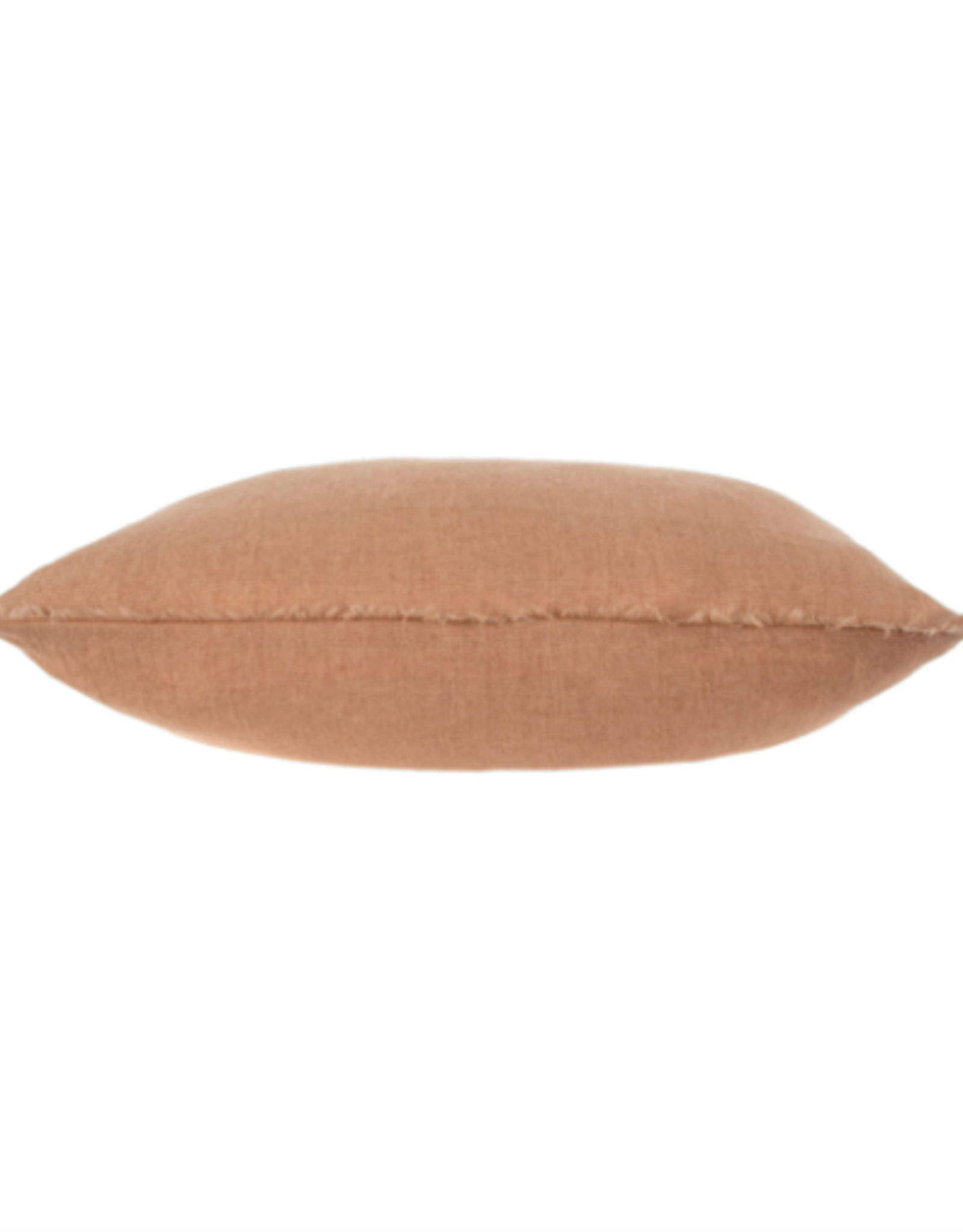 Lina Linen Pillow, Terracotta 16x24