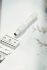 Brass Safety Razor, Cream