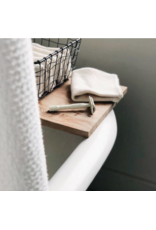 Brass Safety Razor, Cream