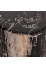 Kos End Table in Dark Petrified Wood
