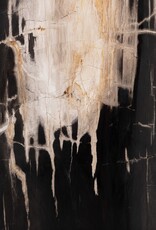 Kos End Table in Dark Petrified Wood
