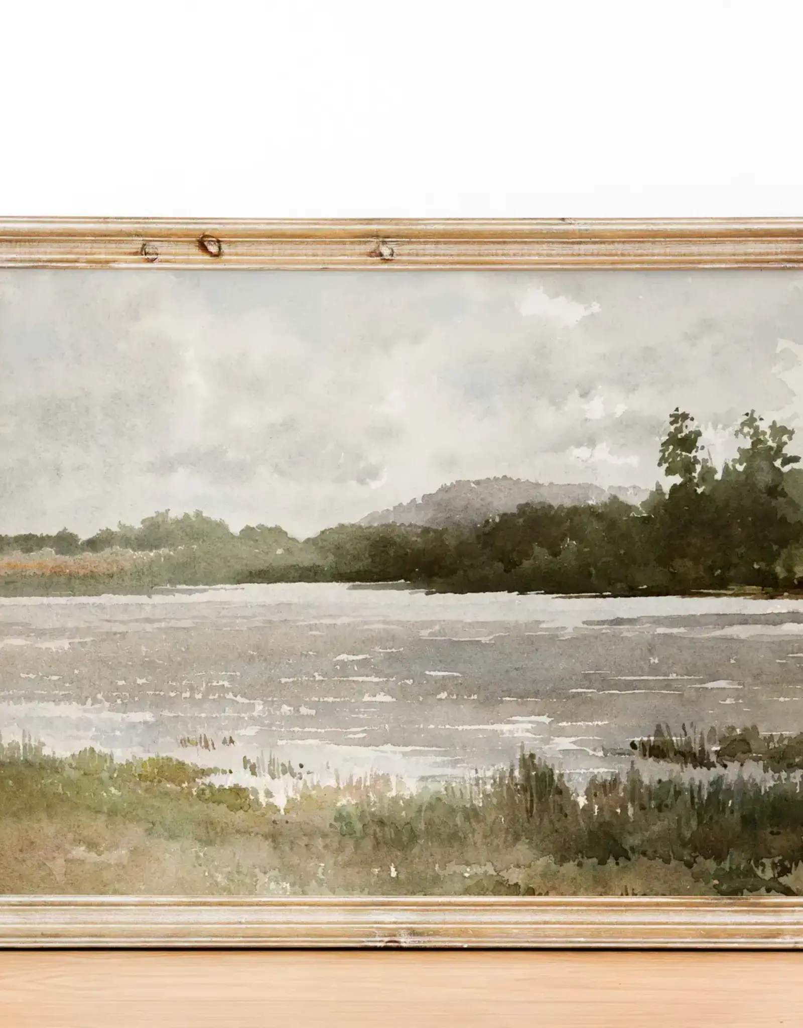 Rolling Hills Vintage Art Print