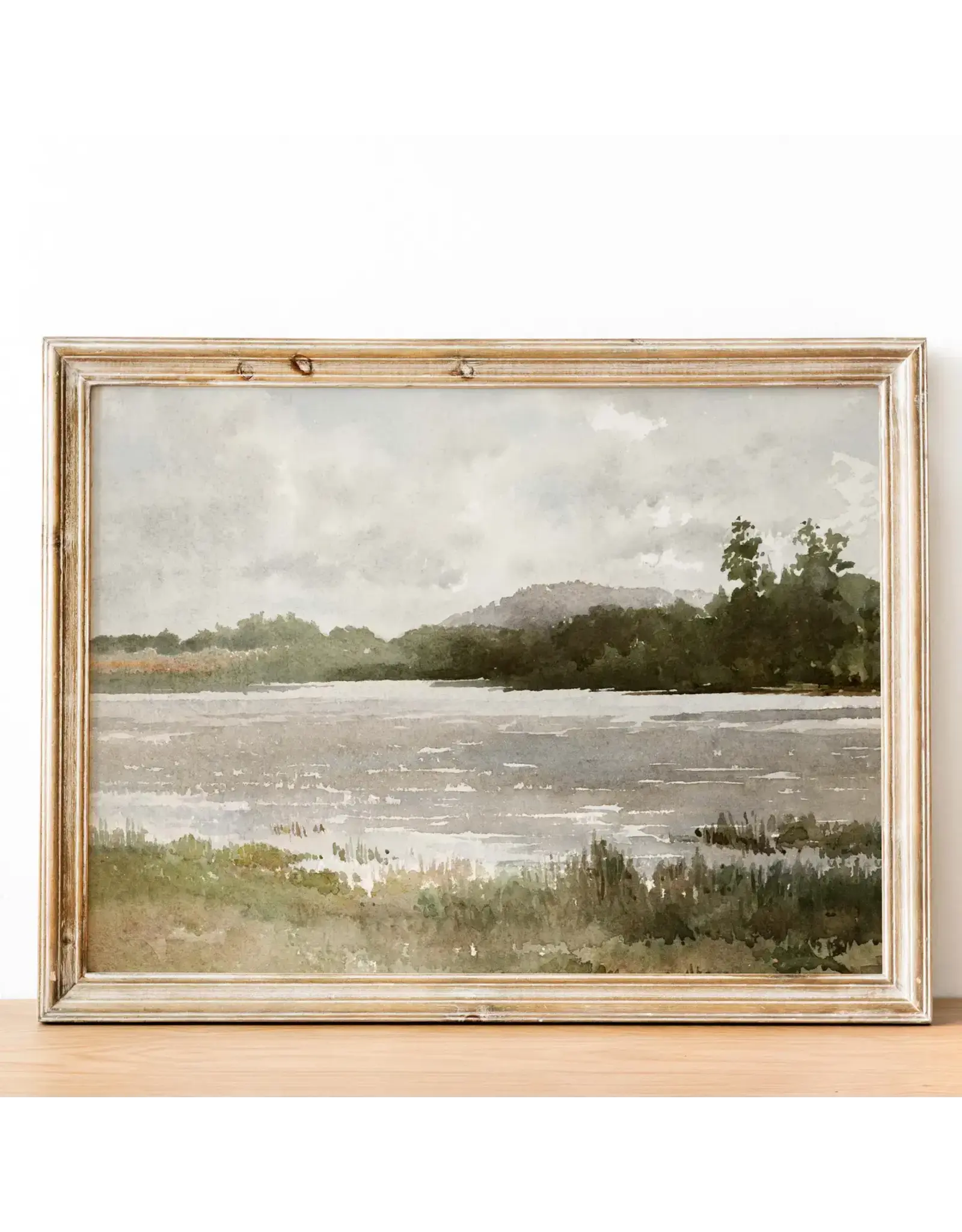 Rolling Hills Vintage Art Print