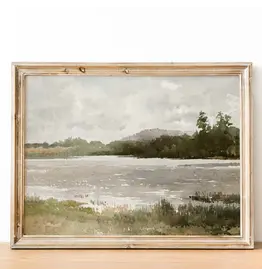 Rolling Hills Vintage Art Print