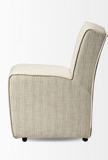 Damon Dining Chair on Casters