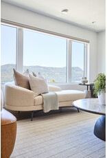 Carmela Chaise in Irving Taupe