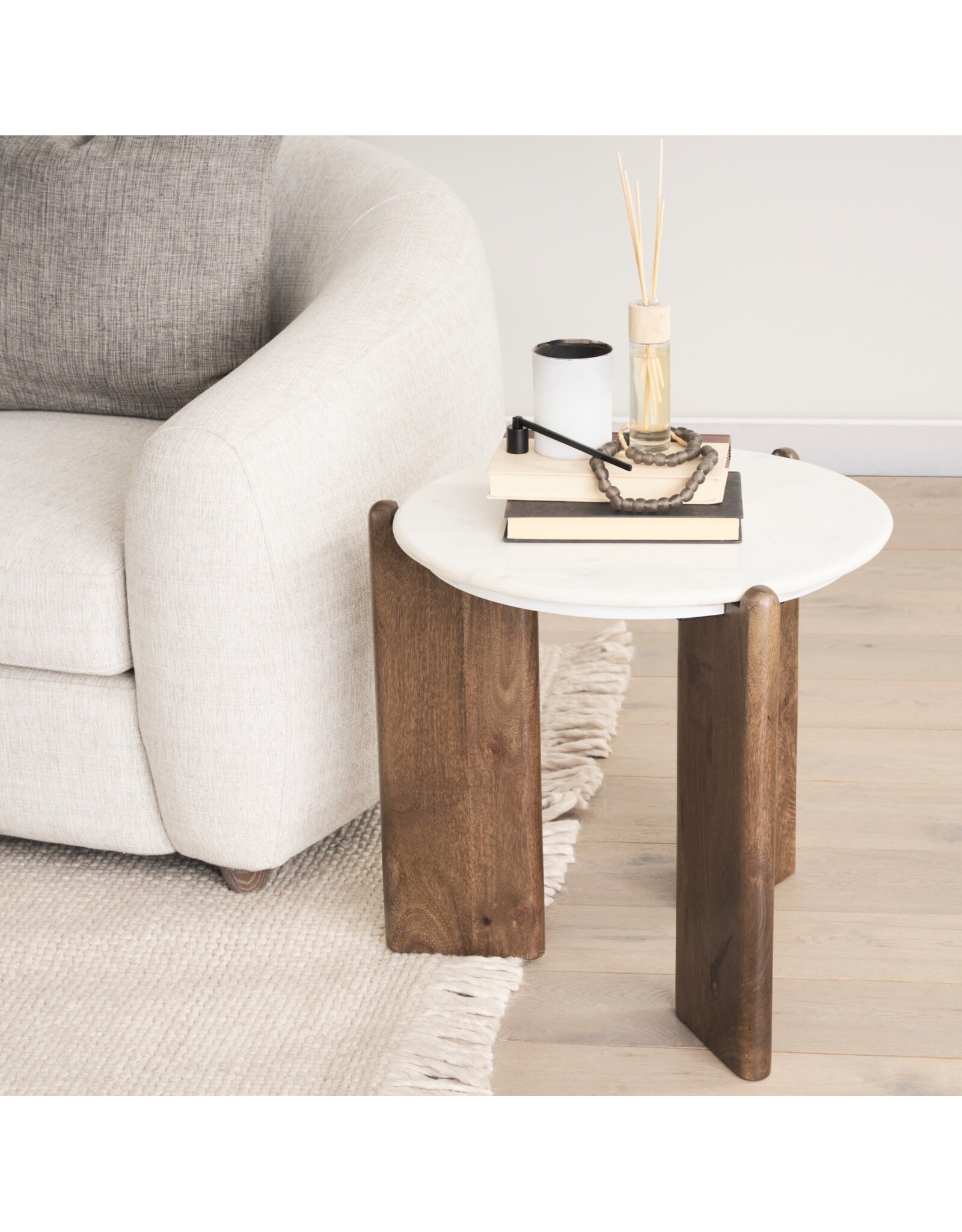 Rumer Marble Side Table