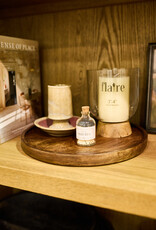 Heritage Round Tray, Stained Mango