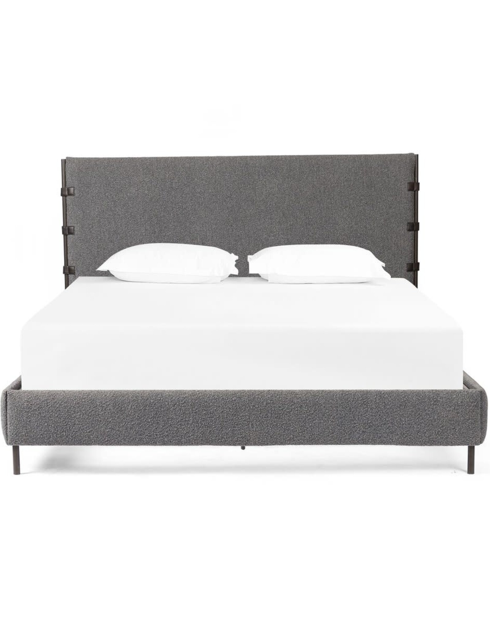 Anderson Bed, King - Knoll Charcoal