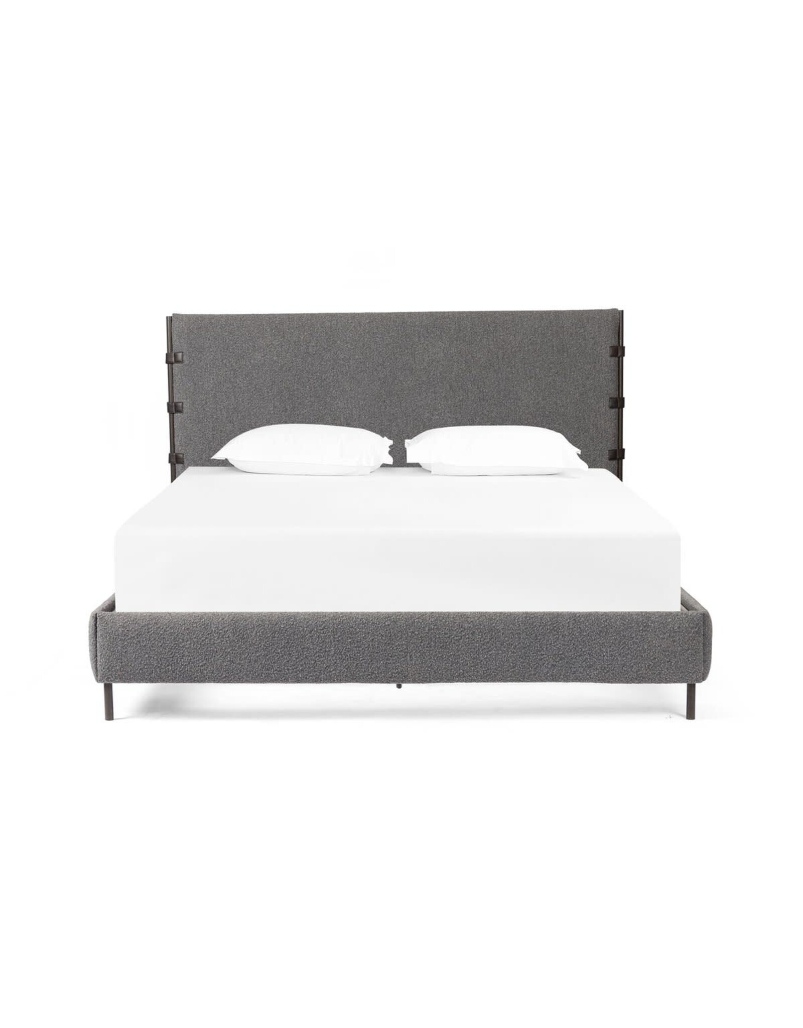 Anderson Bed, King - Knoll Charcoal
