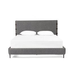 Anderson Bed, King - Knoll Charcoal