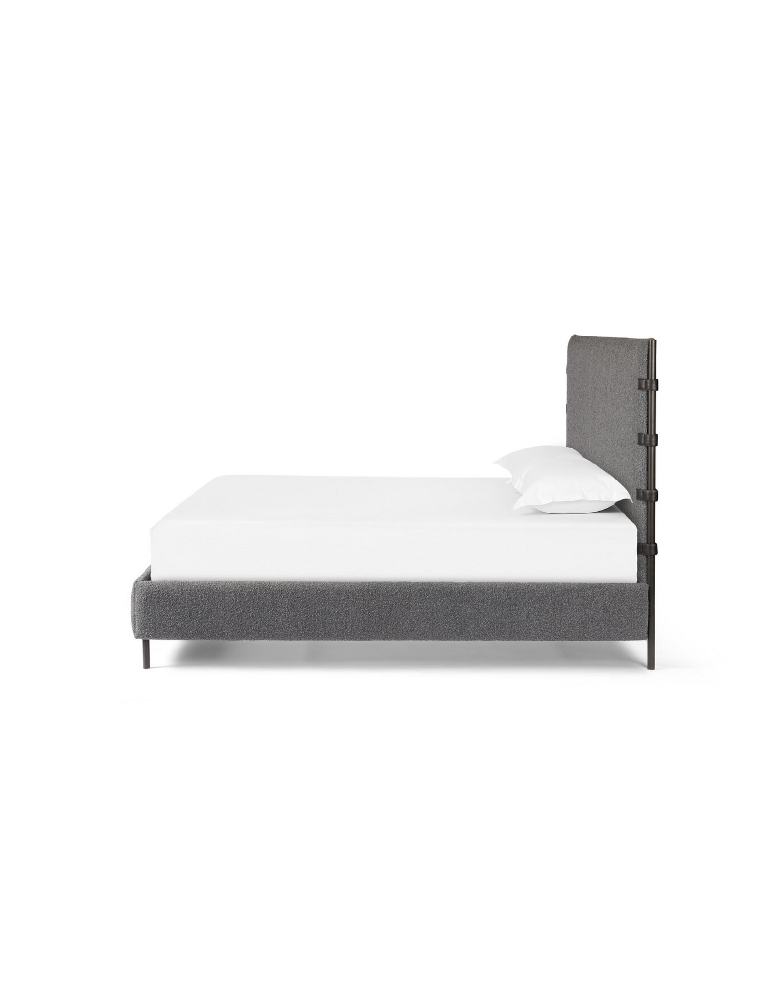 Anderson Bed, King - Knoll Charcoal