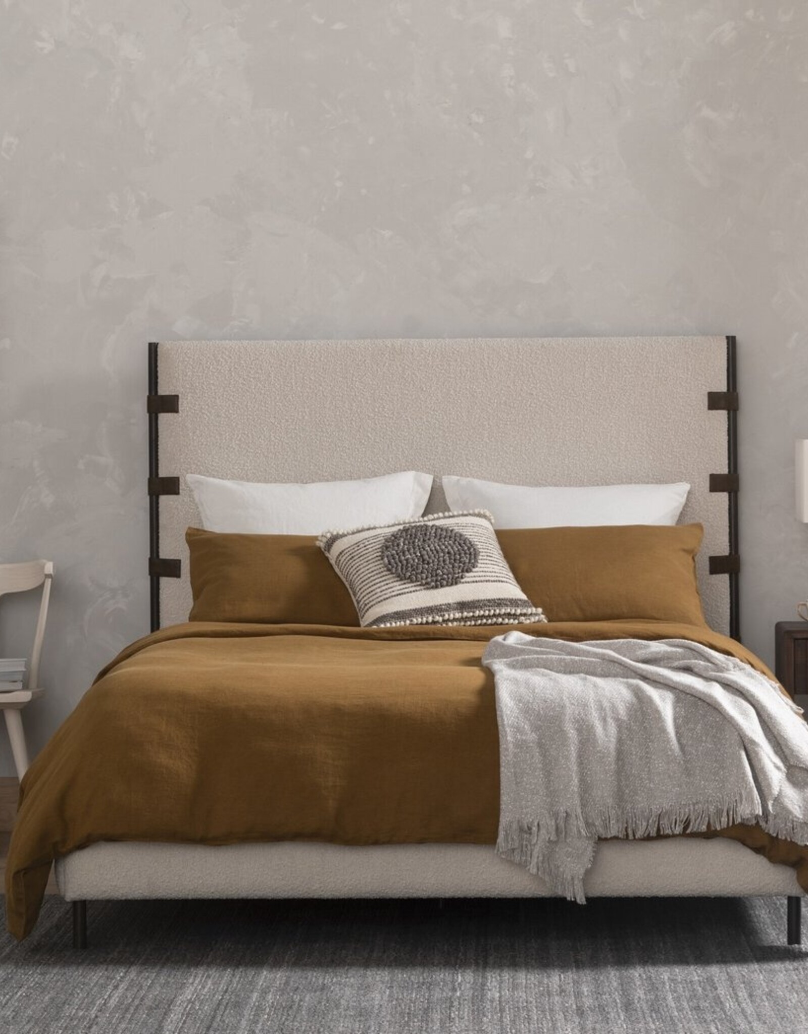 Anderson Bed, King - Knoll Natural