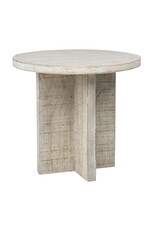 Harley Side Table, Light Warm Wash